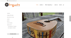 Desktop Screenshot of iriguchiukuleles.com